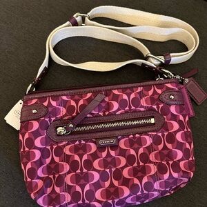 NWT Coach Pink and Purple Women's Bag